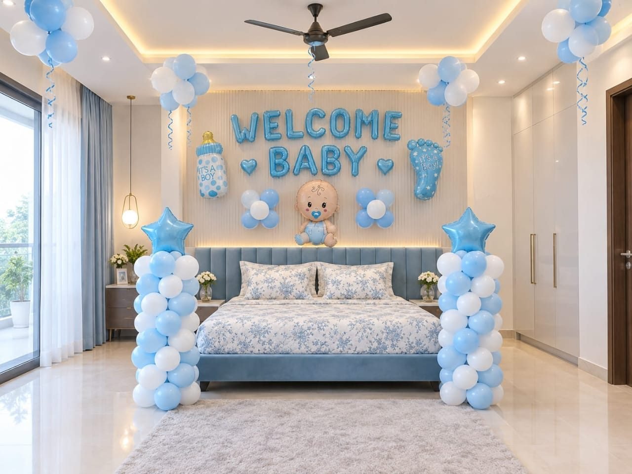 Baby Shower Balloon Decorations inspiration